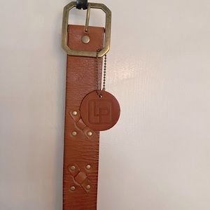 Handmade Leather Belt by linea pelle